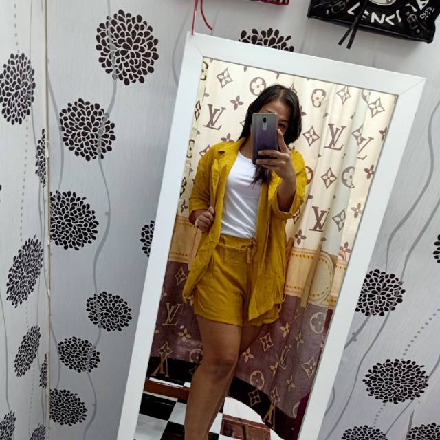 Set Blazer + Top + Pant Import Bangkok Saleeee