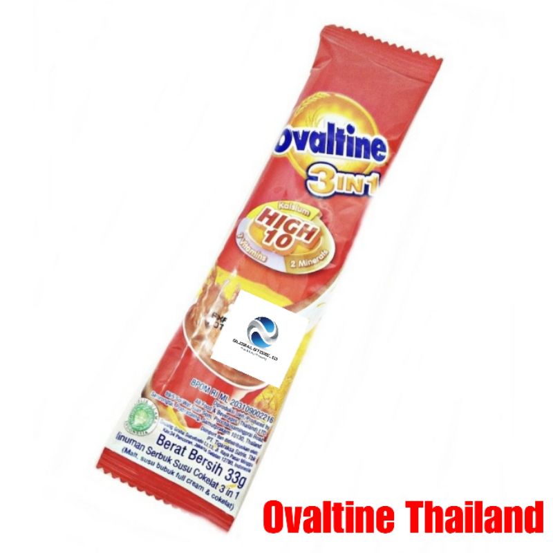 

Ovaltine 3in1 sachet thailand