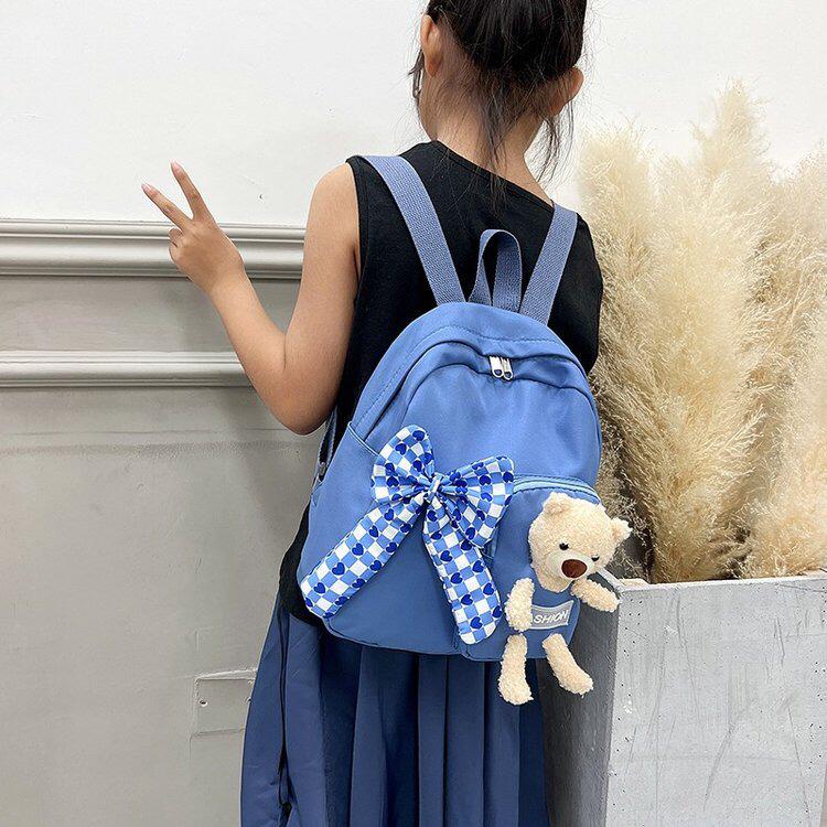 [JUALSEMUA18]Tas Ransel Backpack Boneka Mickey Mouse &amp; Minnie Mouse/Selempang motif Love