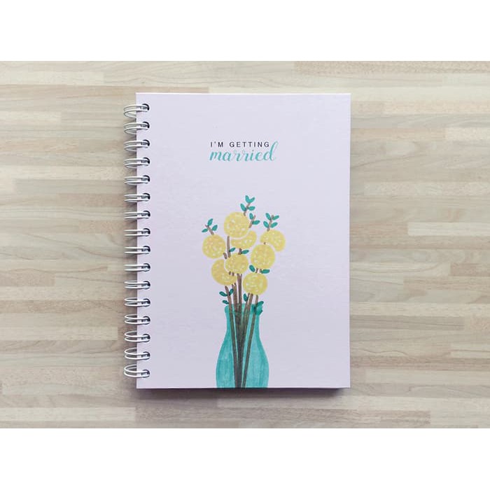 

Buku persiapan nikah / wedding planner - I'm Getting Married Pink BKIL_284
