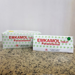EMKAMOL TABLET PARACETAMOL(DEMAM)1'S