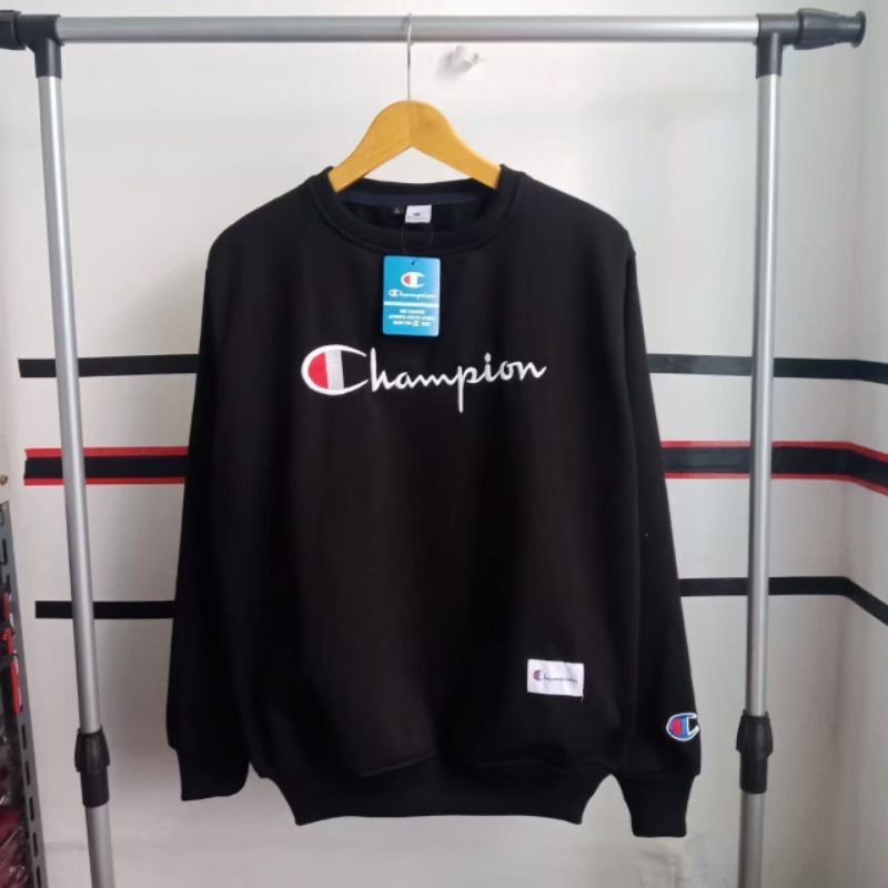 CREWNECK CHAMPION BORDIR / SWEATER CHAMPION BORDIR / ATASAN / PAKAIAN PRIA WANITA