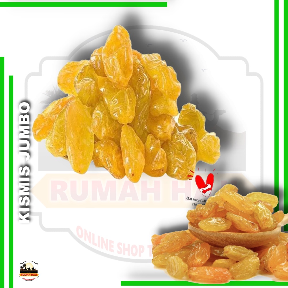 

KISMIS JUMBO KUNING 500GR KUALITAS TERBAIK