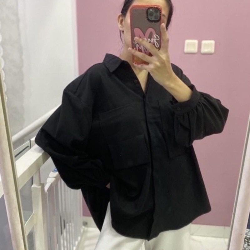 Atasan wanita LOVI KOREAN OVERSIZE XXL Baju wanita oversize polos