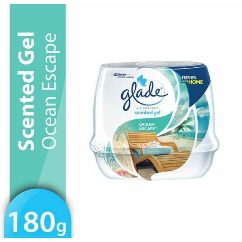 GLADE SCENTED GEL 180gr Pengharum Mobil Dan Ruangan