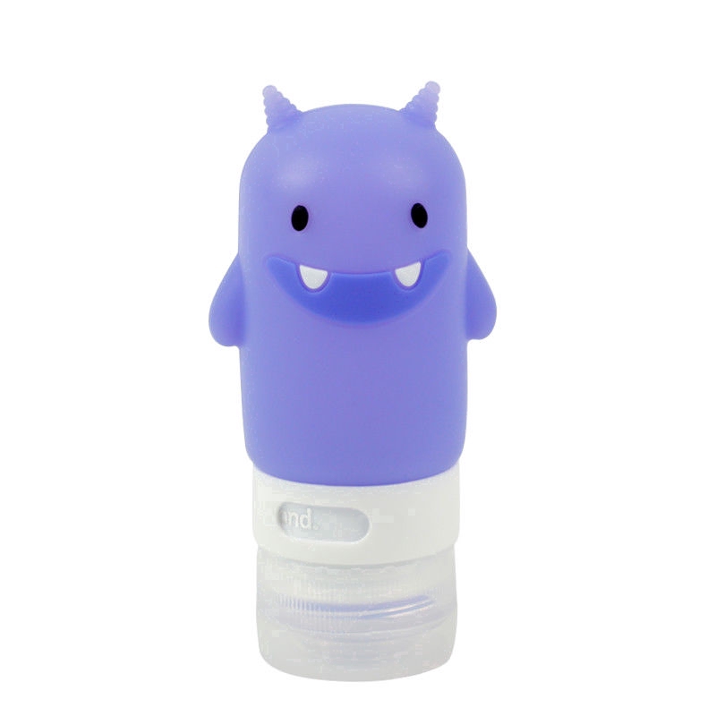 Botol Kosong Mini 60 / 80 / 90ml Bahan Silikon Untuk Travel