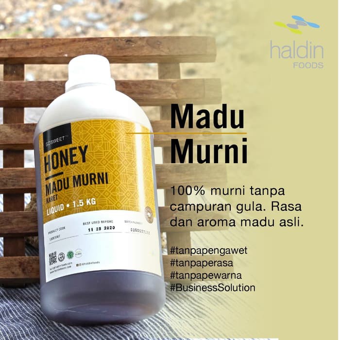 

Madu Karet 1 Liter HALDIN FOODS