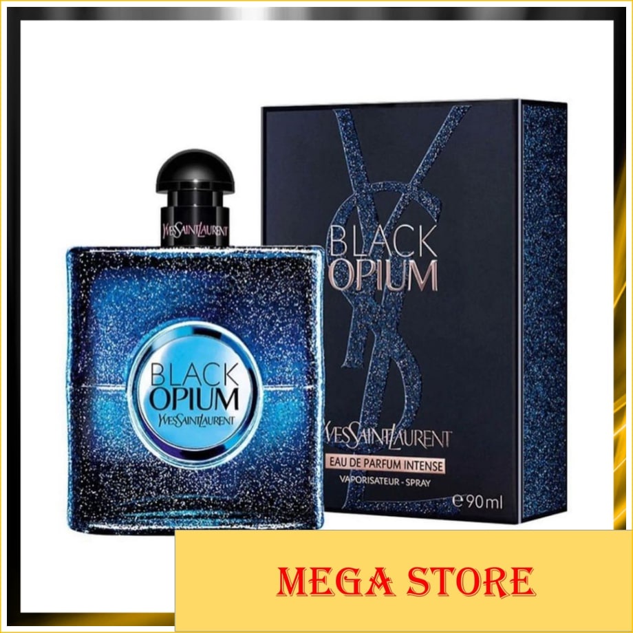 Parfum Original Yves Saint Laurent YSL Black Opium Intense 90ml EDP for Women