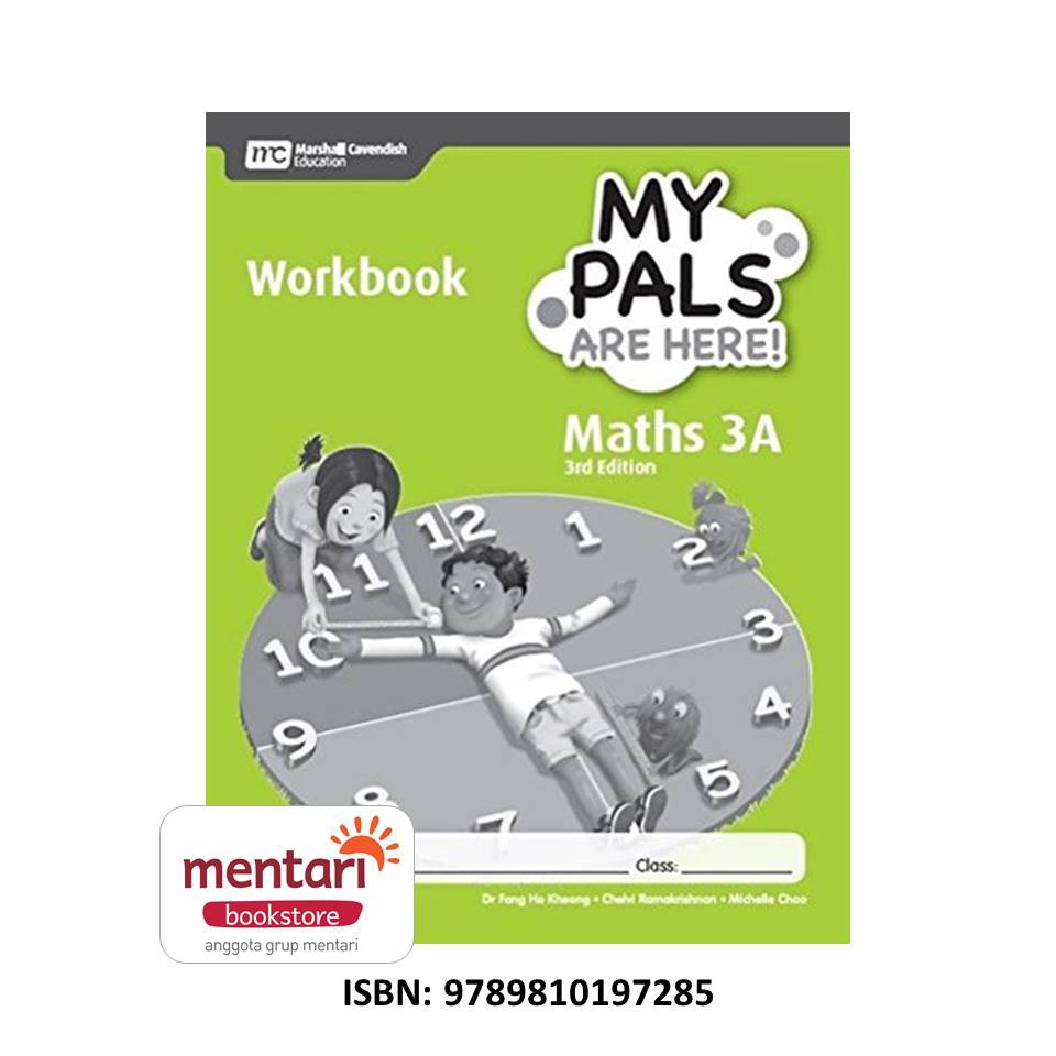 My Pals Are Here! Math, Workbook | Buku Pelajaran Matematika SD-Workbook 3A