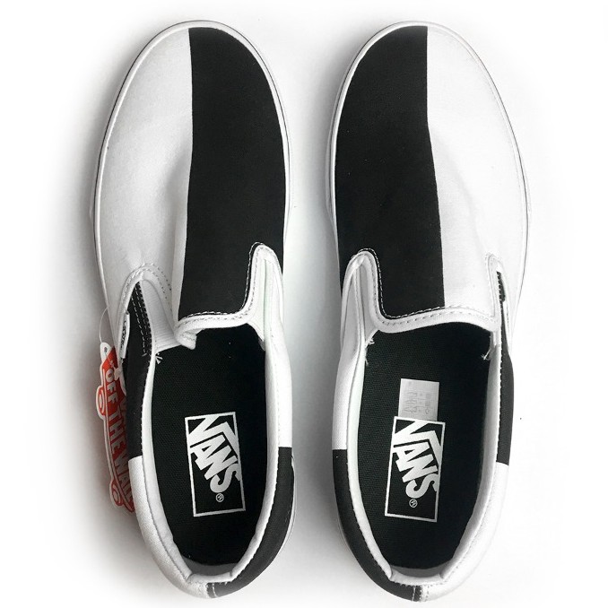 mega checker slip on vans