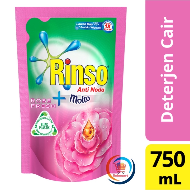 Rinso Molto Detergen Cair 750 ml