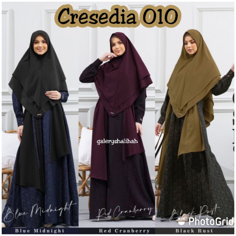 Gamis Syari Haitwo CRESEDIA 010 Fashion Muslim