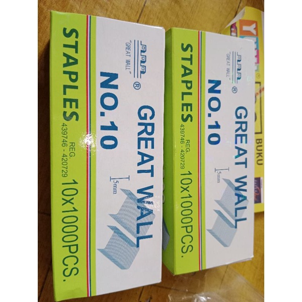 

ISI STAPLES GREAT WALL | REFIL STAPLES