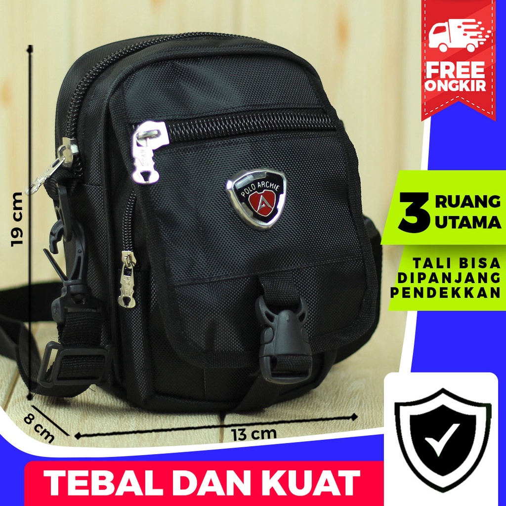 Tas Selempang Tactical Hangout cowo pria Keren Multifungsi Outdoor Berkualitas Awet Termurah Terbaru