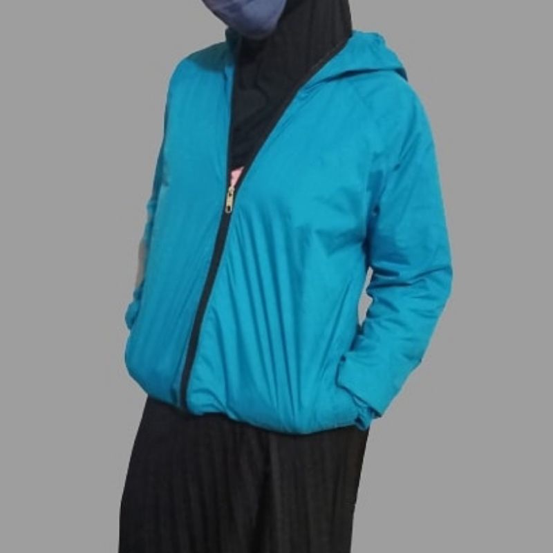 Jaket Pria wanita Adidas Parasut Windrunner Polos Sporty Olahraga Sepeda Running and Jogging all spo