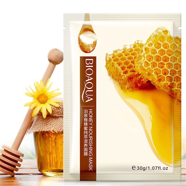 Mask Sheet Bioaqua Honey Lemon Rose