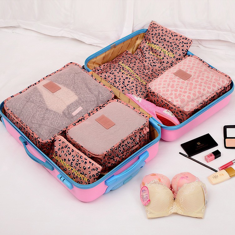 Travel Bag 6in1 Set Storage Baju Kotor Organizer Koper Limited