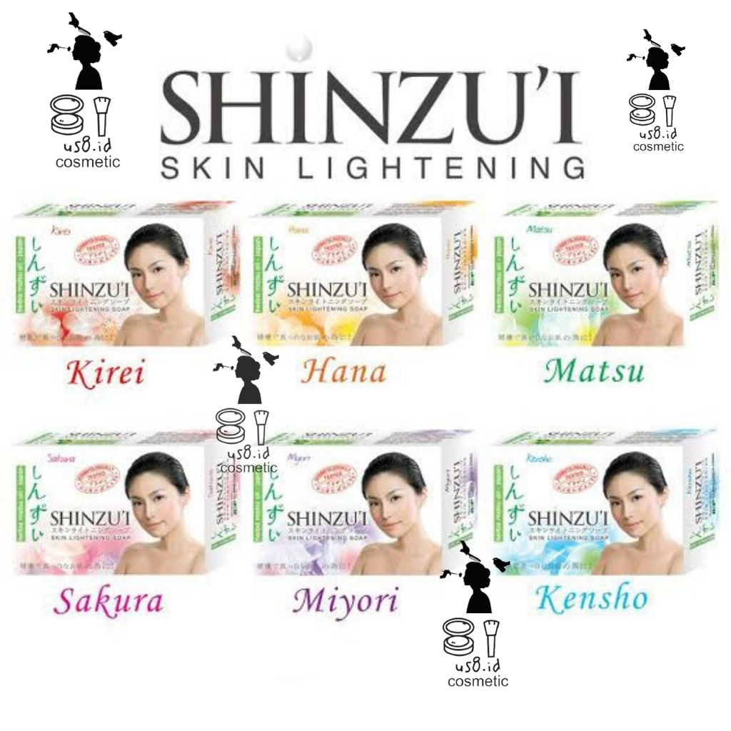 Shinzui Skin Lightening Bar Soap 85gr | Sabun Mandi Batang Shinzu'i