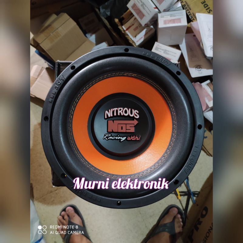 speaker subwoofer ads nitrous nos 10inch dobel coil