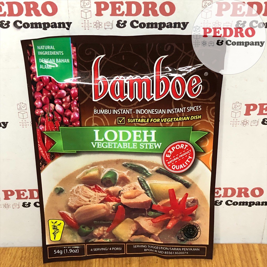 

Bamboe bumbu lodeh 54 gram - vegetable stew instant indonesian spice