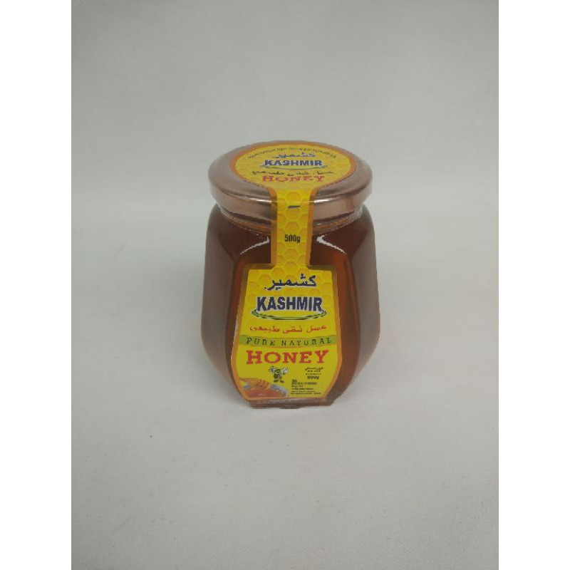 MADU KASHMIR KHASMIR NATURAL HONEY BLACK FORES WILD FLOWER ACACIA SIDR 500 gr