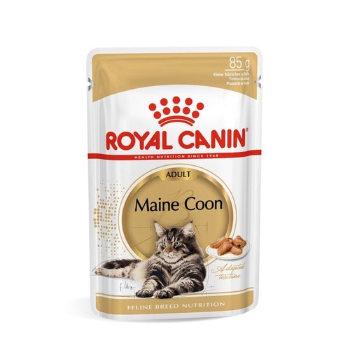 Royal Canin Maine Coon Mainecoon Adult Pouch 85gr Makanan Kucing Basah