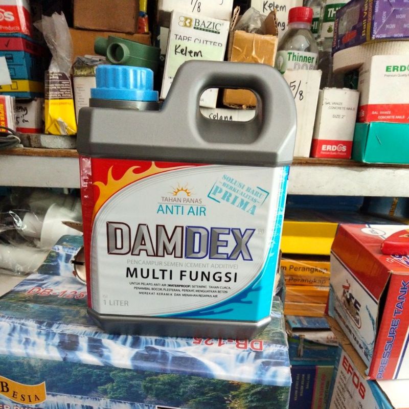 Damdex 1 liter. Damdex multifungsi tahan air tahan panas. waterprofing