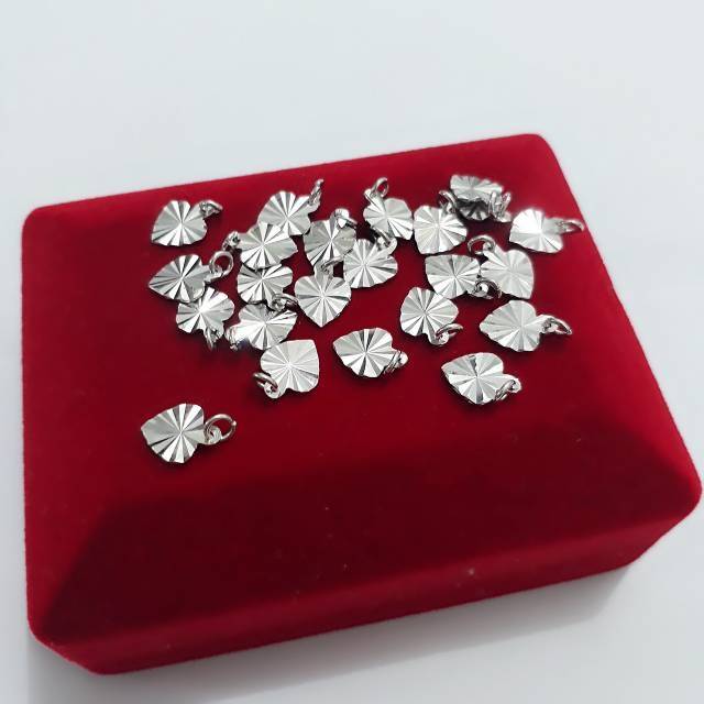 MAINAN GELANG / GANTUNGAN GELANG / PERAK 925 LAPIS EMAS PUTIH PERHIASAN SILVER / MG01LCS