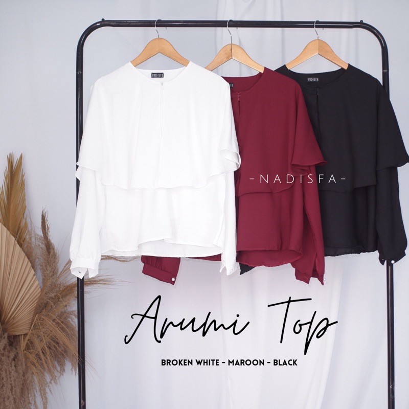 ARUMI TOP ATASAN KOMBINASI BOLERO BUSUI FRIENDLY