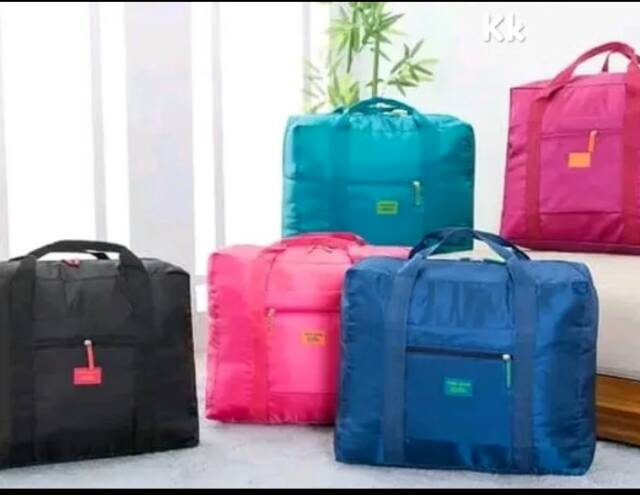 Foldable travel bag/ hand carry tas lipat koper luggage organizer bagp