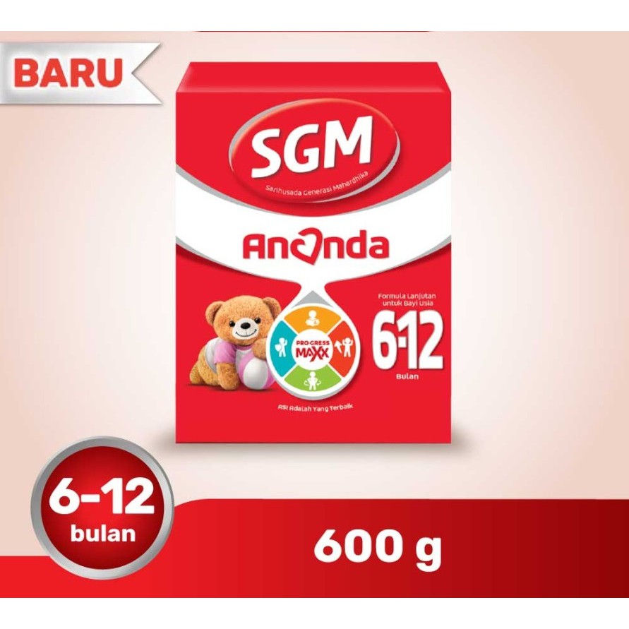 SGM Ananda 2 600 gr Susu Formula Bayi 6-12 Bulan