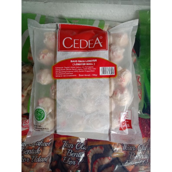 Jual Cedea Bakso Ikan Rasa Lobster 500gr Shopee Indonesia