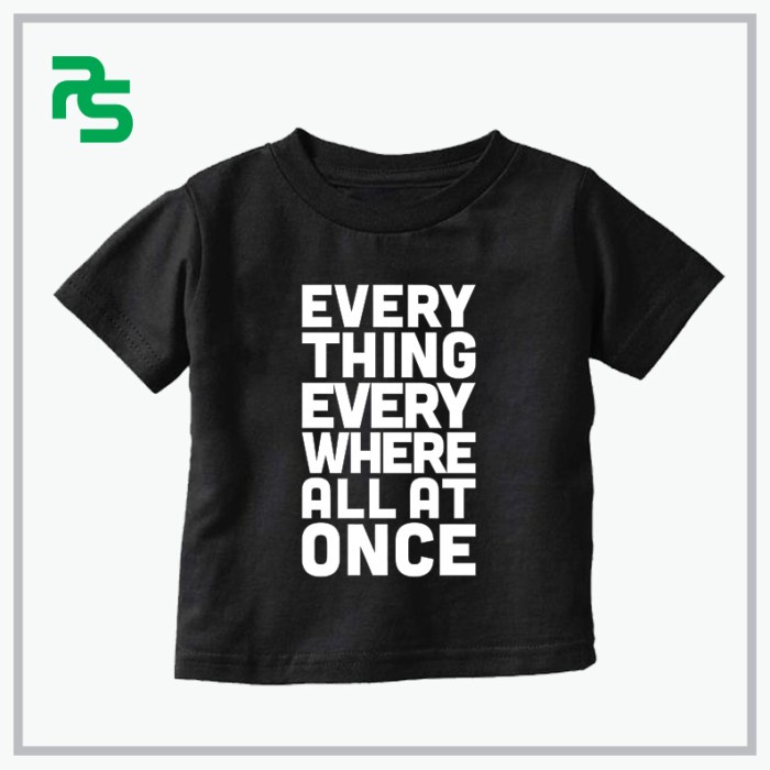 Kaos Baju Anak Everything Everywhere All At Once Movie