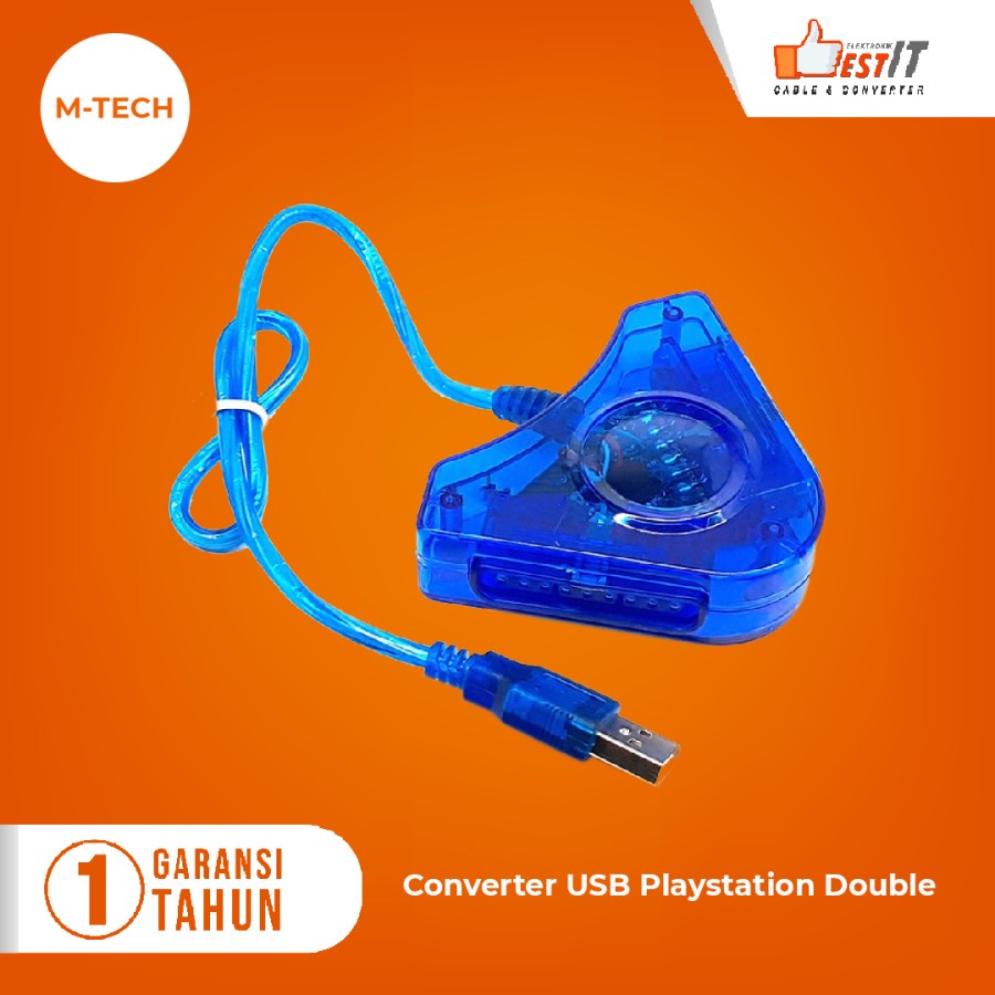 Converter USB to PS 2 Double For Gamepad / Stick PS2 To PS 3