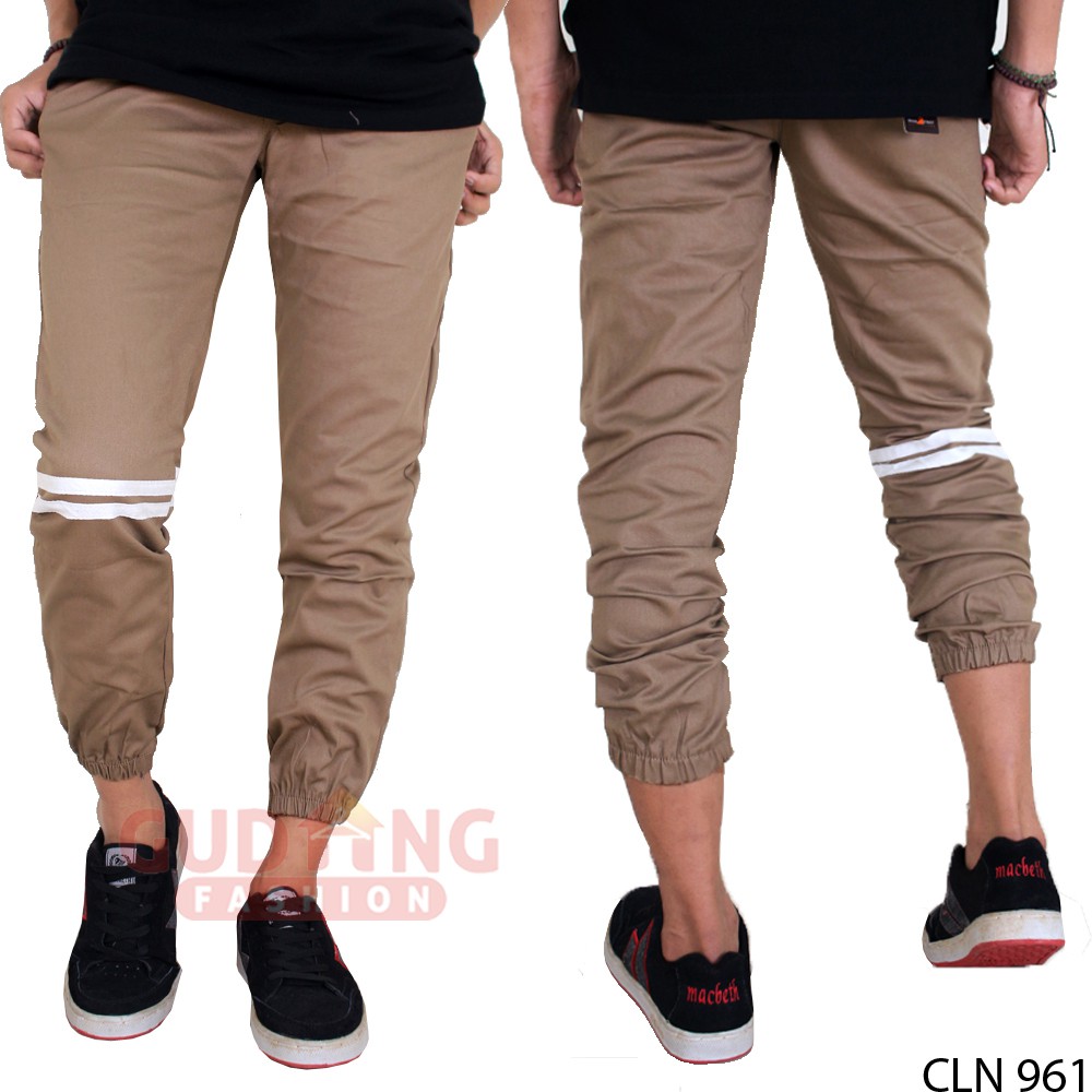 Celana Panjang Jogger Pants Cowok Keren - CLN 961