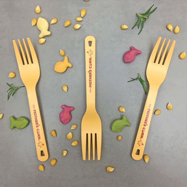MOTHER’S CORN / Mothers Corn / Motherscorn Cutie Fork Set (Set Garpu Makan Anak Bayi isi 3pc)
