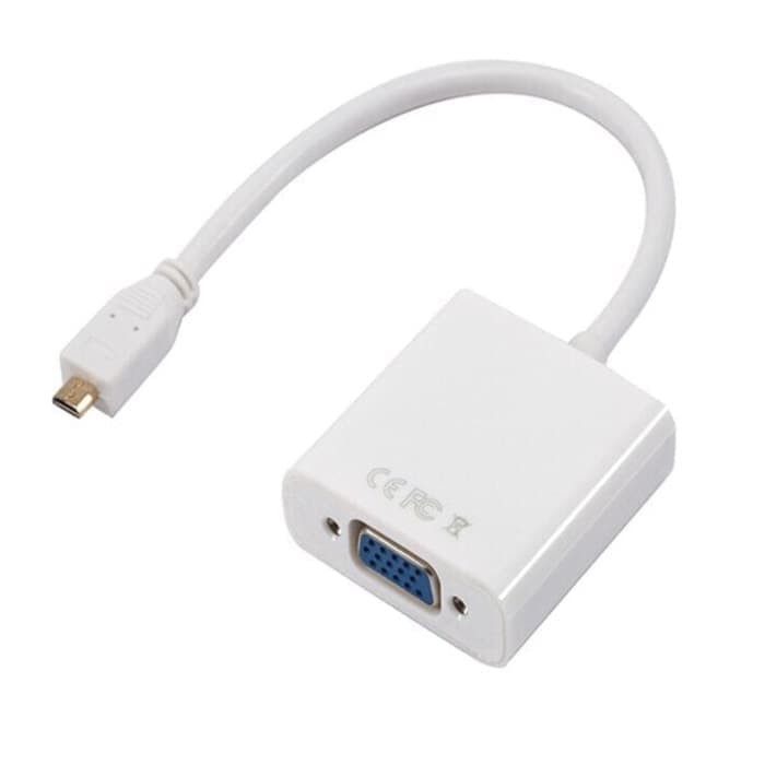 KABEL MICRO HDMI KE VGA CONVERTER MIKRO TO ASUS