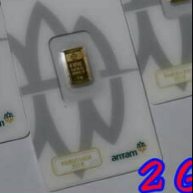 Emas antam 2 gr
