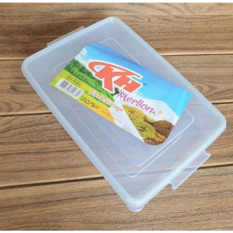 Box Donat KH Merlion Food Storage Tempat Penyimpanan Kotak Simpan Makanan