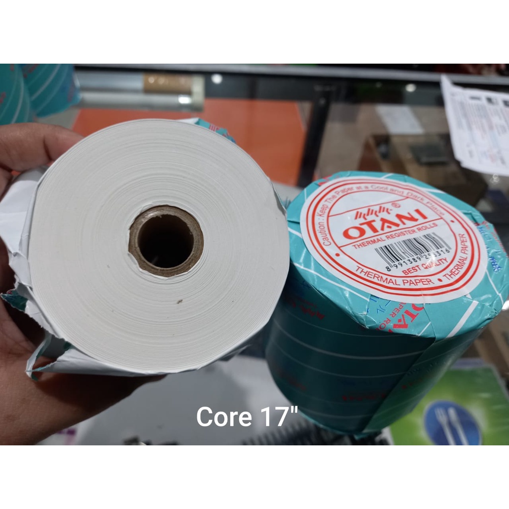 [CORE 17] OTANI 80X80 KERTAS THERMAL PRINTER EPSON TM-T82 (OTANI 80 X 65 M) DIAMETER 80 MM