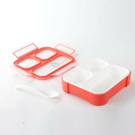 Yooyee 633 Luncbox 3 Sekat / Yooyee Lunch Box / Kotak Makan Anti Tumpah / Tempat Bekal