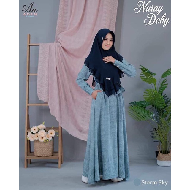 Gamis Ori NURAY DOBY BY AdenHijab