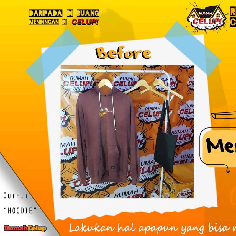 RUMAH CELUP/JASA CELUP PAKAIAN/TERMURAH/BERKWALITAS/BANDUNG