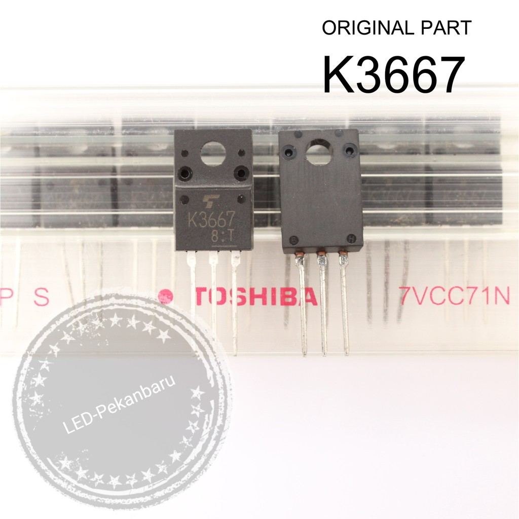 MOSFET 2SK3667 K3667 TO-220 600V 7.5A 45W