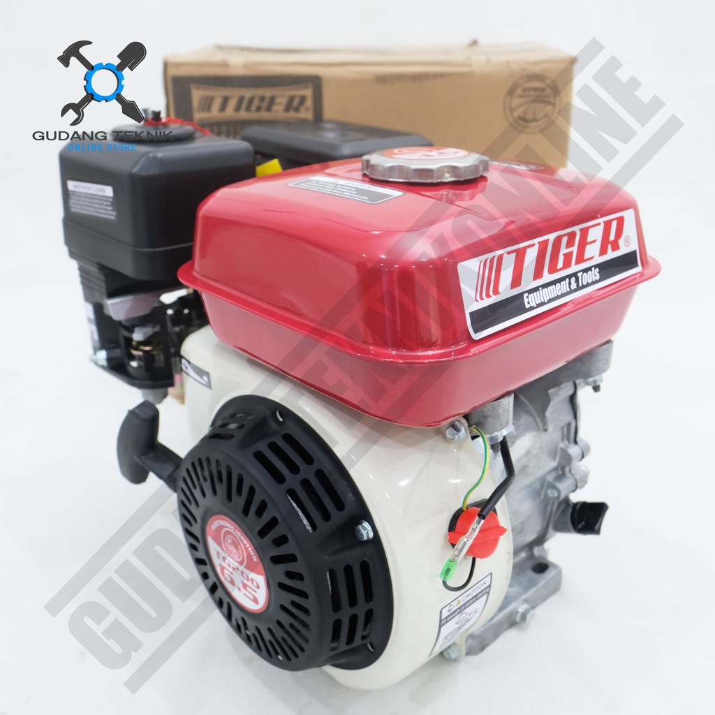 Engine TIGER TG200 6.5 Hp / Mesin Penggerak Serba Guna 6.5Hp / Engine Gasoline TIGER TG 200 4Tak