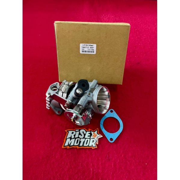 Throttle body Moto 1 MX king R15 40 mm Double injector