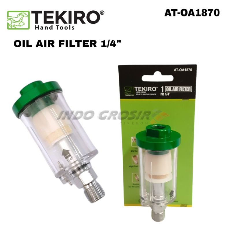 TEKIRO Saringan Udara 1/4&quot; Oil Air Filter Tekiro 1/4inch