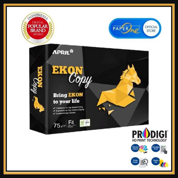 

H7Y Kertas HVS F4 75gr Ekon 1 Dus - Murah Khusus Grab N Gosend