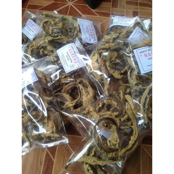 

KERIPIK BELUT GURIH MURMER 100 GRAM