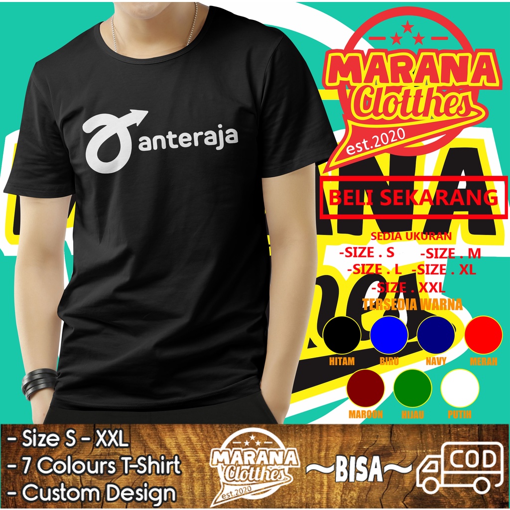 Kaos ANTERAJA Baju Ekspedisi